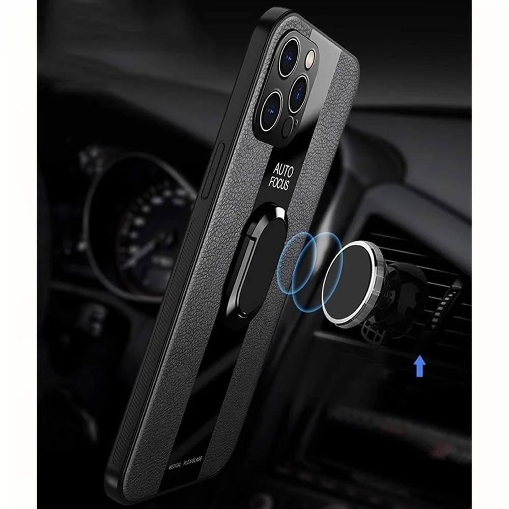 iPhone 11 ProMax Case with Magnetic Back Magnet Shockproof Armor Drop Protection